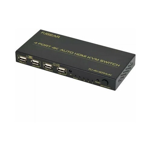 KVM переключатель HDMI USB на 4 компьютера FJ-401