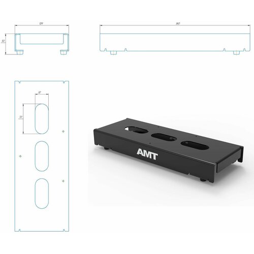 Педалборд универсальный AMT Pedalboard PB-4