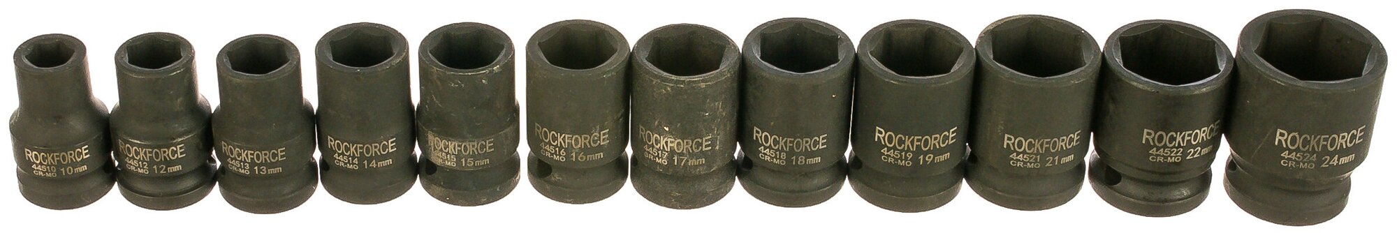 Набор торцевых головок ROCKFORCE RF-4129MPB 12 шт.