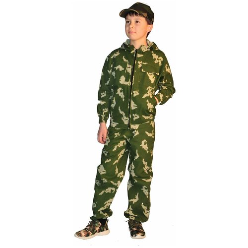 фото Маскхалат детский камуфляжный костюм березка - ус-косдет122-27 32-34/134-140 ursus