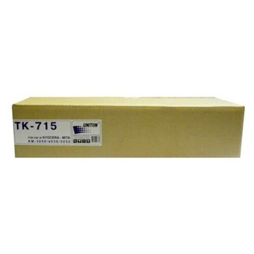 Тонер-картридж для (TK- 715) KYOCERA KM-3050/4050/5050 (34K, TOMOEGAWA) /chip/ UNITON Premium (без комплектации)