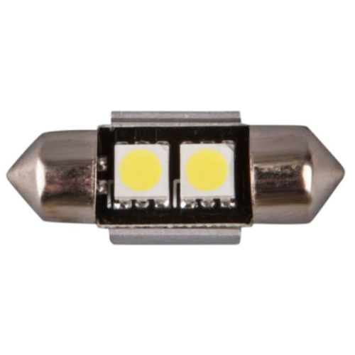 фото Автомобильная светодиодная лампа xenite can2317 (встроенная обманка) c5w 31мм 5000k 12v (блистер 2 шт.)