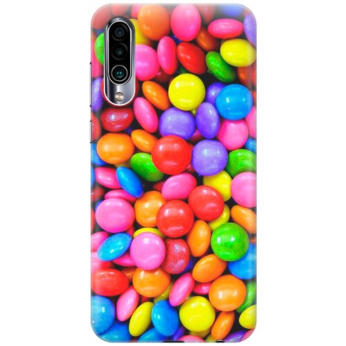 фото Re:pa накладка transparent для meizu 16xs с принтом "цветные драже"