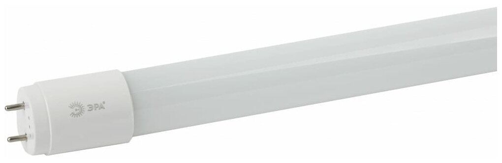 ЭРА Лампочка светодиодная STD LED T8-10W-840-G13-600mm трубка стекл нейтр белый свет Б0050597