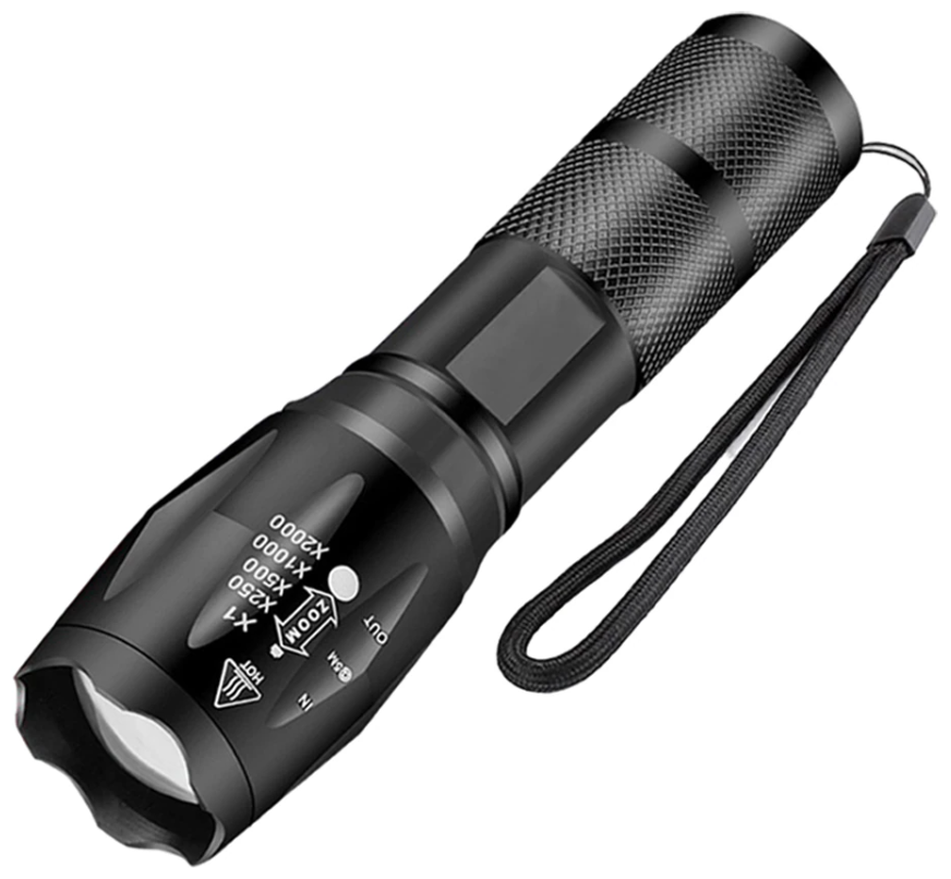 фото Фонарь тактический аккумуляторный светодиодный