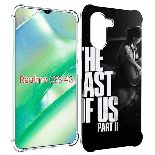 Чехол MyPads The Last of Us Part II Элли для Realme C33 4G задняя-панель-накладка-бампер чехол mypads the last of us part ii элли для motorola moto g22 4g задняя панель накладка бампер