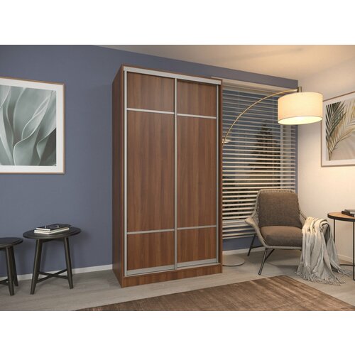 Шкаф-купе Байкал 2 Орех Донской