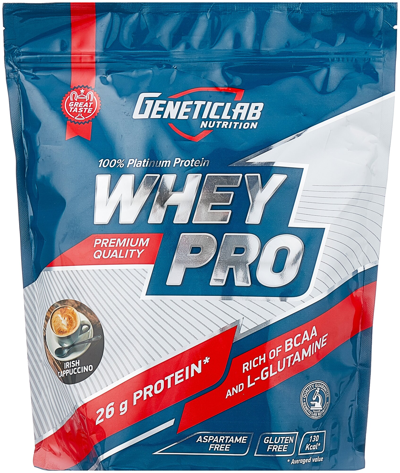 Протеин сывороточный Geneticlab Nutrition Whey Pro (1000 г) Капучино