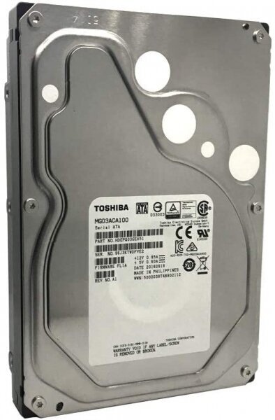 Жесткий диск Toshiba MG03ACA100 1Tb 7200 SATAIII 3,5" HDD