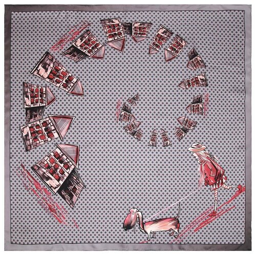 фото Платок женский fabretti, cxaw2113-3 серый