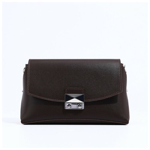 фото Сумка мессенджер l-craft, коричневый