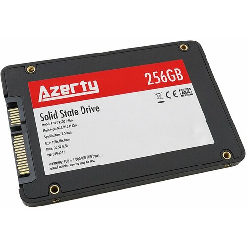 Жесткий диск SSD (твердотельный) для ноутбука 2.5 256Gb Azerty Bory R500