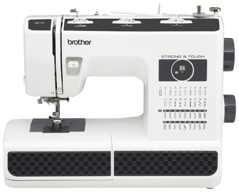 Швейная машина Brother HF 37, белый/черный