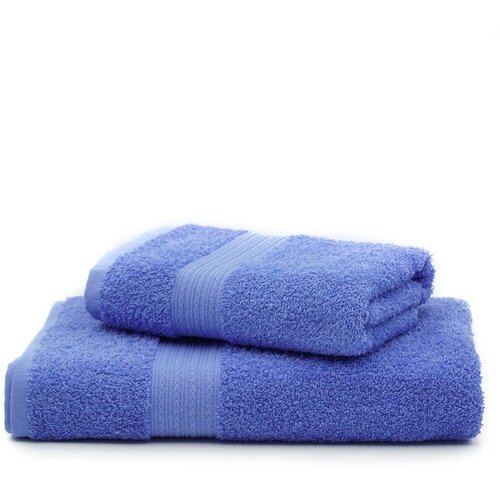 Набор полотенец 2шт DreamTEX темно-голубой