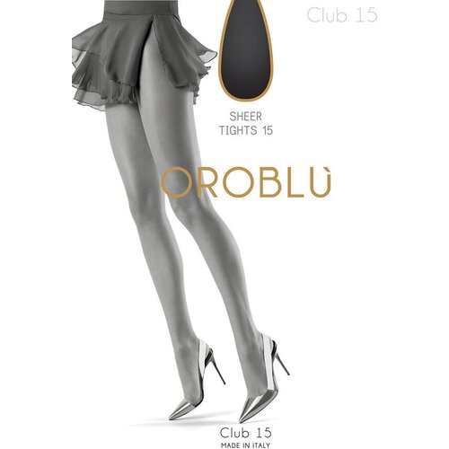 Колготки  Oroblu Колготки Oroblu Club 15, 15 den, без шортиков, матовые, с ластовицей, размер 1, бежевый