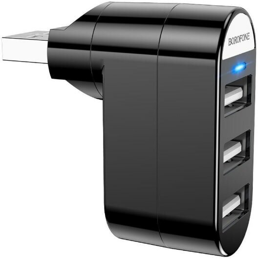 Адаптер BOROFONE DH3 USB-A на 3xUSB