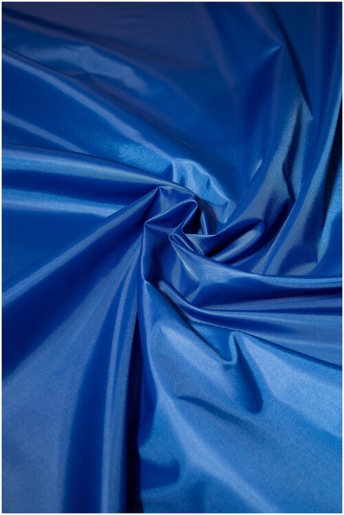 Уличная ткань Оксфорд (oxford) 210d PU 1000, ткань водонепроницаемая ветрозащитная, цвет синий яркий, ш-150 см, тентовая ткань oxford на отрез.