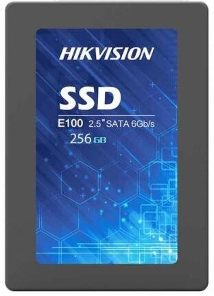 Накопитель SSD 2.5' HIKVISION HS-SSD-E100/256G E100 256GB SATA 6Gb/s TLC 550/450MB/s IOPS 63K/72K MTBF 2M 7mm