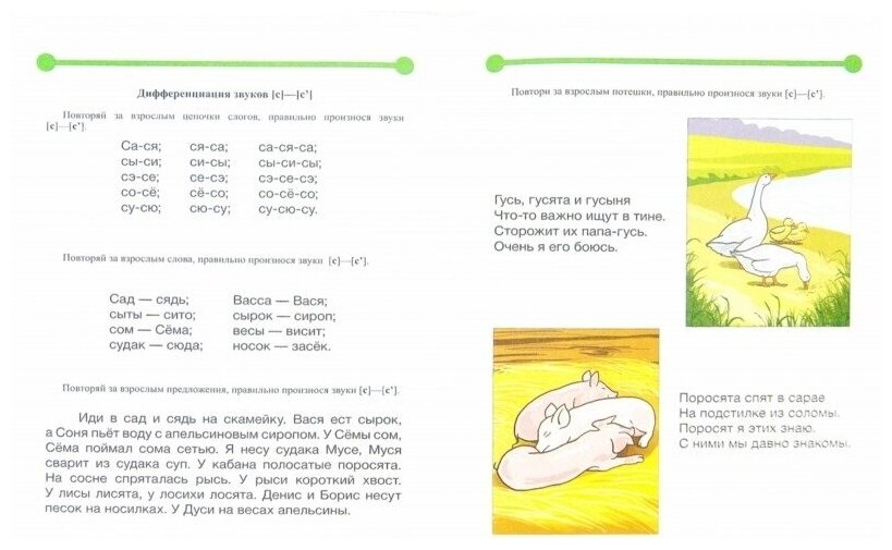 Тетрадь-тренажер для автоматизации произношения и дифференциации звуков [с]-[з]-[с']-[з'] - фото №2