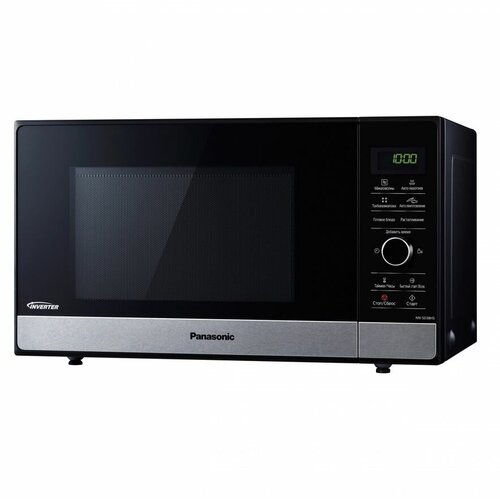Микроволновая печь Panasonic NN-SD38HSZPE 1000Вт 23л черный серебристый 3249000₽