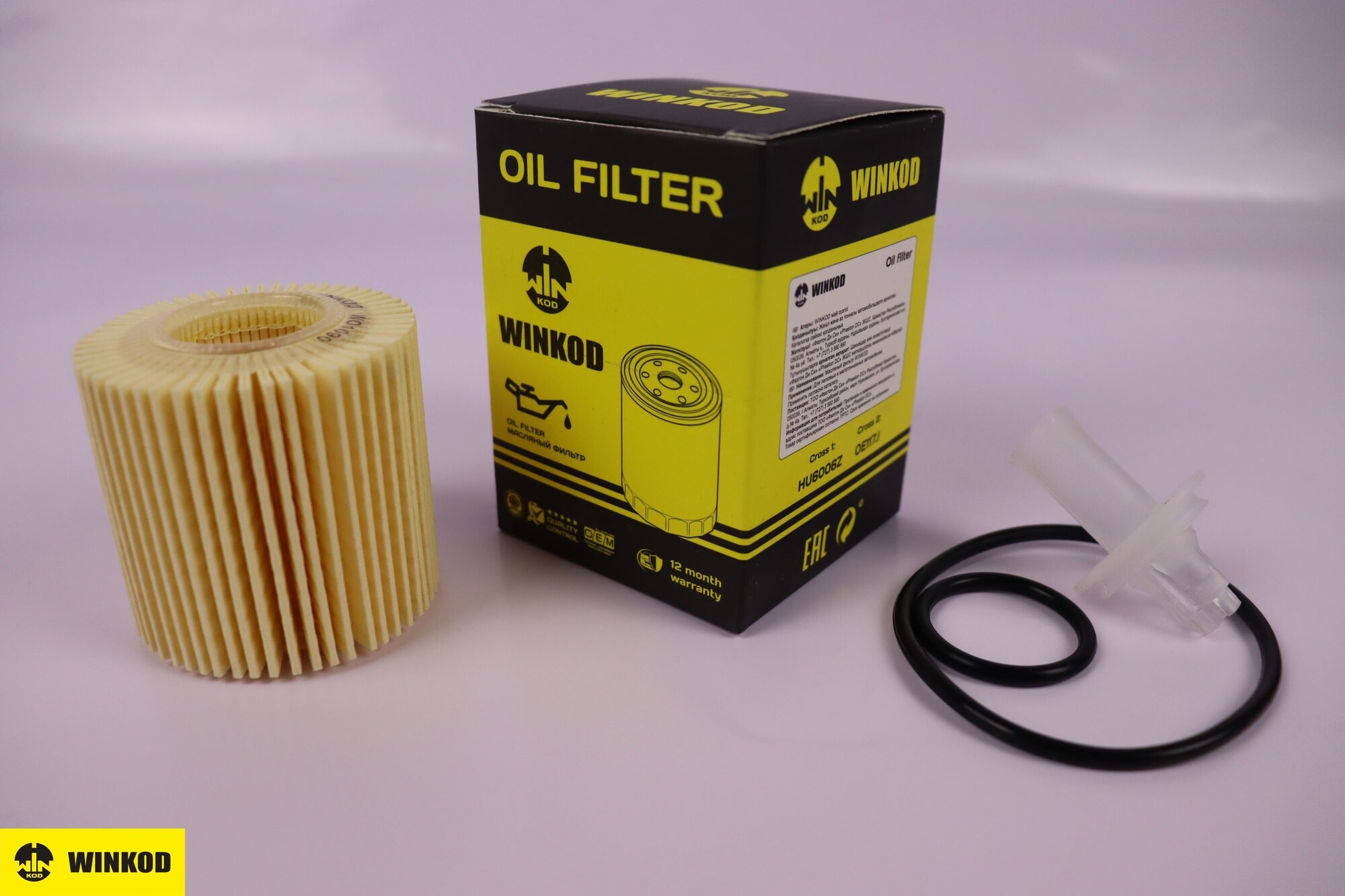 Фильтр масляный WO1090 аналог MANN FILTER HU6006z для Lexus CT, Toyota Avensis, Auris, Corolla, Verso, Prius, Yaris