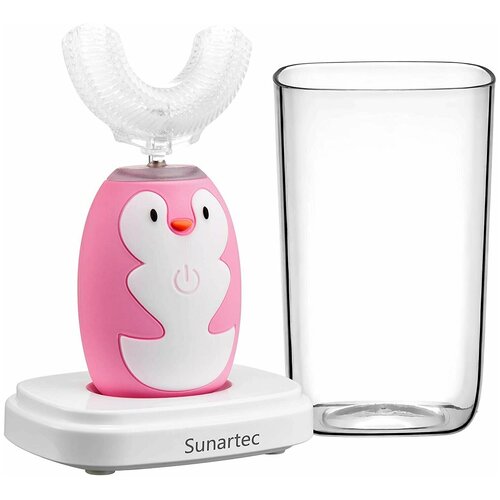 Sunartec Ультразвуковая электрическая зубная щетка 360 для детей 3 режима уход за деснами от 2 до 7 лет 1592800₽