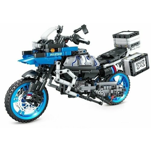 Конструктор GBL Мотоцикл R1250 KY1055 / 857 деталей детский блочный конструктор полиция мотоцикл 25 деталей 13 х 16 х 3 см