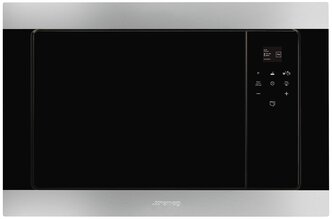 Микроволновая печь встраиваемая Smeg FMI320X2, серебристый