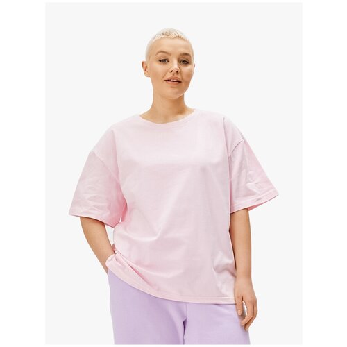 фото Футболка с круглым вырезом, розовый (l) 4forms