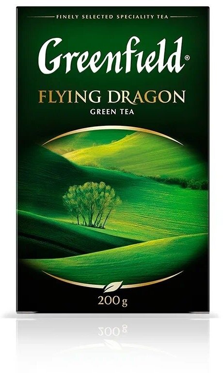 Чай зеленый листовой Greenfield Flying Dragon, 200 г