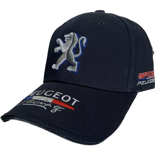 фото Бейсболка бини peugeot пежо бейсболка мужская peugeot кепка, размер 55-58, синий