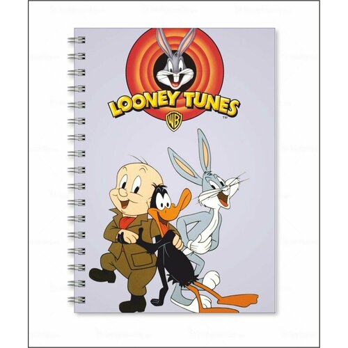 Тетрадь Looney Tunes - Безумные Мотивы № 5 носки луни тюнз шоу марвин марсианин желтые