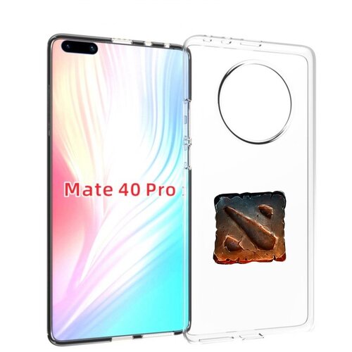 Чехол MyPads dota 2 логотип 2 для Huawei Mate 40 Pro (NOH-NX9) задняя-панель-накладка-бампер чехол mypads lexus лексус 2 для huawei mate 40 pro noh nx9 задняя панель накладка бампер