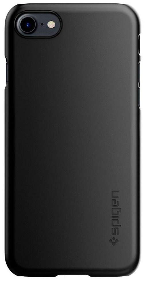 Клип-кейс SPIGEN для iPhone SE (2020) / 7 / 8 - Thin Fit - Черный - SGP-042CS20427