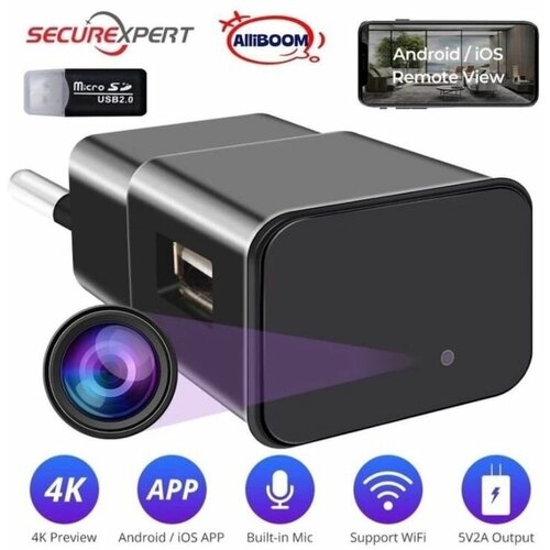 Видеонаблюдение Ночная съемкаЗарядка Видеокамера WiFi 450000₽