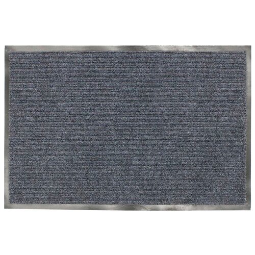 фото Придверный коврик лайма ворсовый влаго-грязезащитный, размер: 1.5х1.2 м, серый