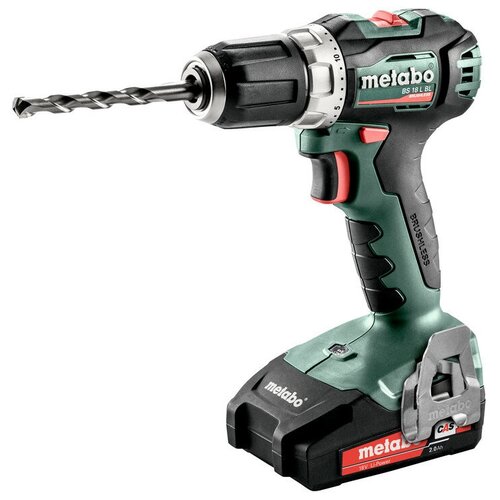 Аккумуляторная дрель-шуруповерт Metabo BS 18 L BL 602326500 дрель аккумуляторная metabo bs 18 l bl