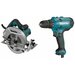 Набор сетевого электроинструмента Makita HS7600+DF0300