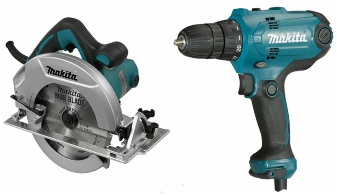 Набор сетевого электроинструмента Makita HS7600+DF0300