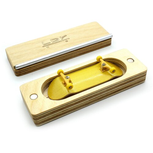 Фингерборд П11 LDR 34мм Желтый + спот-коробка