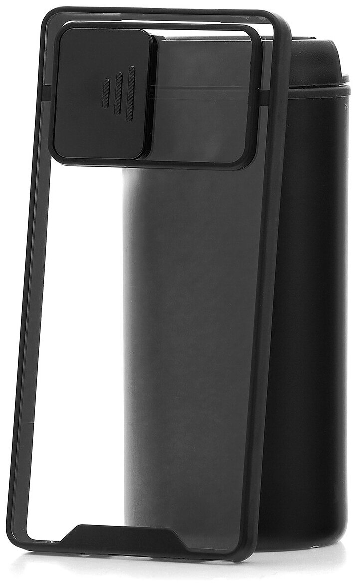 Чехол на Samsung Note 20 Derbi Сloscam Black защитный силиконовый бампер противоударный пластиковый кейс накладка с защитой камеры