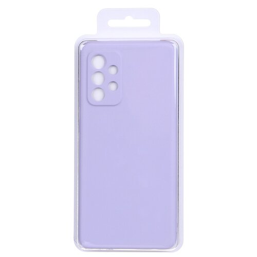 фото Чехол-накладка для samsung galaxy a52 silicone cover violet ef-pa525tvegru