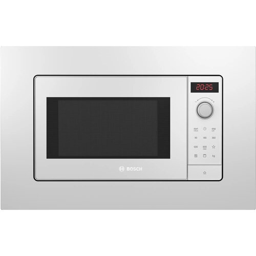 Микроволновая печь Bosch BEL653MW3 25л 800Вт белый встраиваемая 3803000₽