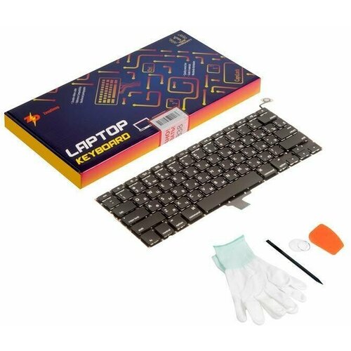 Клавиатура для Apple MacBook Pro 13 A1278 Late 2008 - Mid 2012 прямой Enter RUS РСТ 2992₽