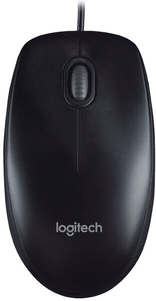 Мышь проводная Logitech B100 Black (910-003357)