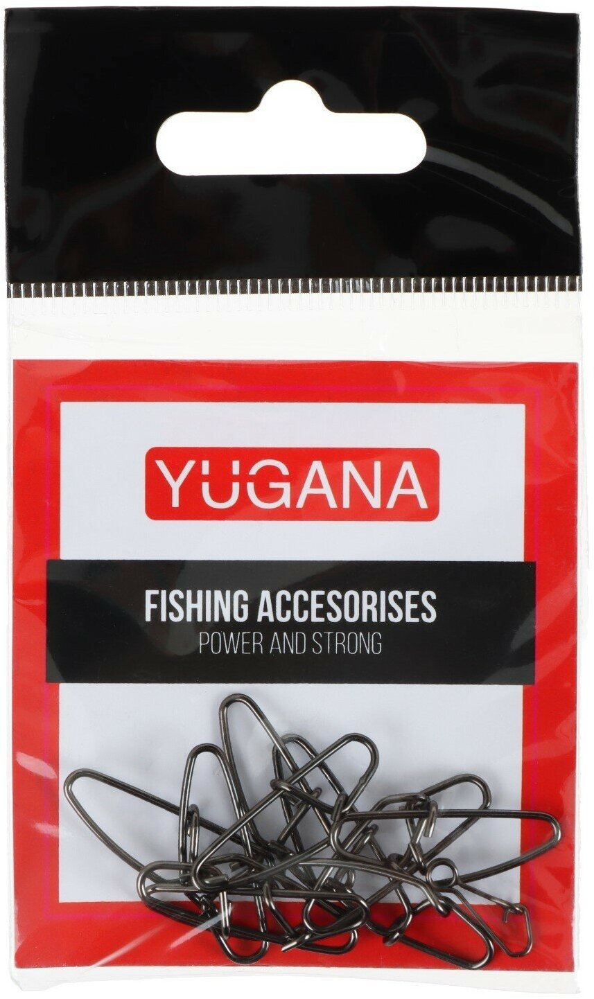 Застежка YUGANA F-6008 №3 40 кг 10 шт