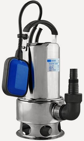 Изображение товара Насос дренажный UNIPUMP INOXVORT 750 SW - 0,75 кВт (однофазный, Hmax 7,6м, Qmax 200л/мин, кабель 10м)