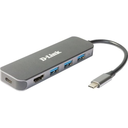 Док-станция с разъемом USB Type-C D-LINK DUB-2333/A1A