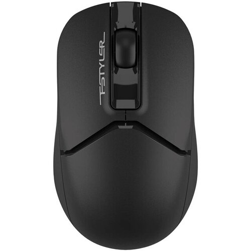 Беспроводная оптическая мышь A4-Tech Fstyler FG12 с колесом прокрутки и миниатюрным USB-ресивером черная 436000₽