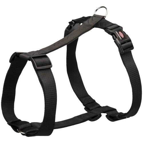 Шлейка Premium H-harness, XL–XXL: 85–130 см/38 мм, черный, Trixie (шлейка для собак, 1999601)